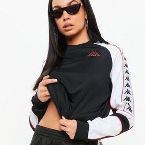 Kappa Black Banda Arlton Sweatshirt M